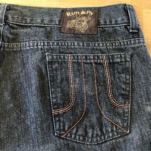 Run & Fly mens flare jeans